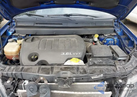 2015 Dodge Journey Crossroad из США, поврежденный, VIN 3C4PDCGG1FT669980